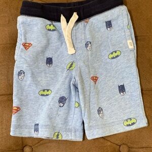 GAP Blue Superhero Print Shorts